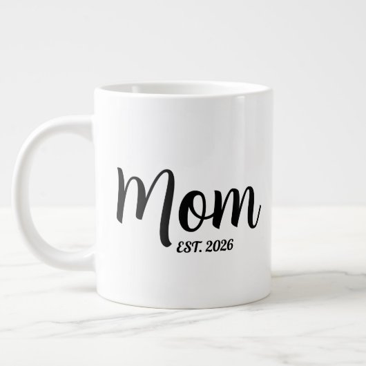 Mutter gründete neue Muttergeschenk Jumbo-Tasse (Links)