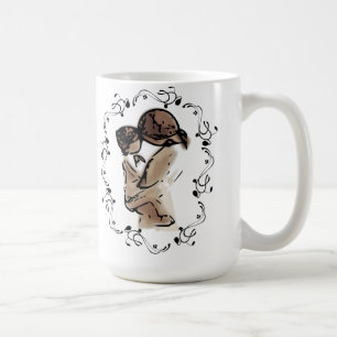 Mutter hält das Herz-für immer der Mutter des Kaffeetasse