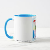 Mutter hält die Hände ihre Kinder Tasse (Links)