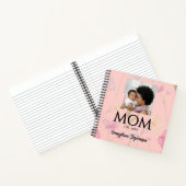 Mutter hat Caps Pink Wildflower Journal gegründet Notizblock (Innenseite)