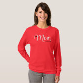 Mutter hat einfaches Skript Mütter Geschenk T-Shirt (Vorne ganz)
