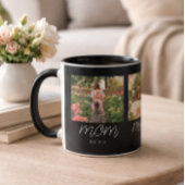 Mutter hat Modern Bold Script Black 3 Foto erstell Tasse