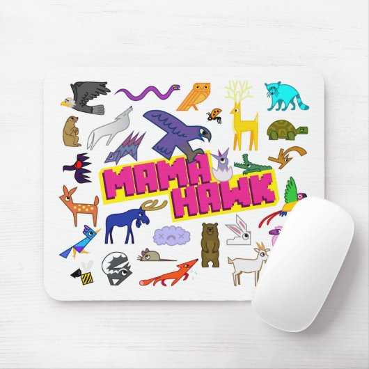 MUTTER HAWK Mousepad (Mit Mouse)