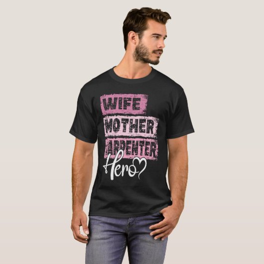 Mutter Heldin T-Shirt (Vorne ganz)