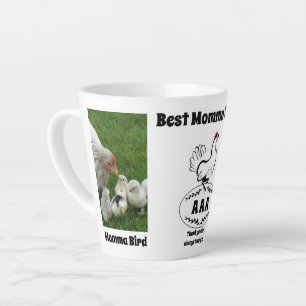 Mutter Hen Best Momma je Foto Name Milchtasse