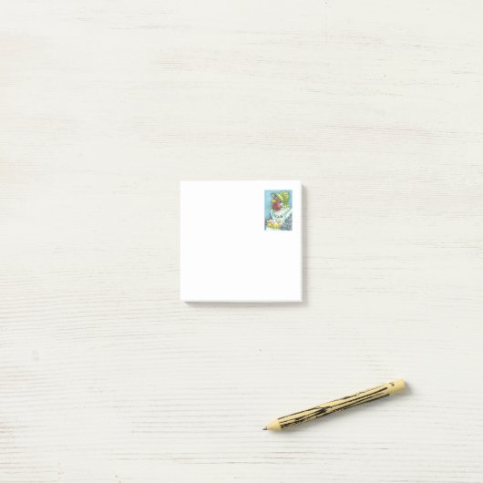 Mutter Hen, CHICKEN BAUER Post-it® Notes Post-it Klebezettel (Auf Schreibtisch)