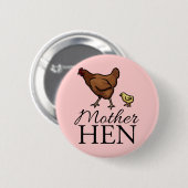 Mutter-Henne Button (Vorne & Hinten)