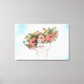 Mutter: Herz von Zuhause Canvas Print (verschieden Leinwanddruck (Vorderseite)