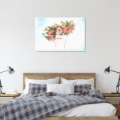 Mutter: Herz von Zuhause Canvas Print (verschieden Leinwanddruck (Insitu (Schlafzimmer))