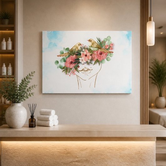 Mutter: Herz von Zuhause Canvas Print (verschieden Leinwanddruck