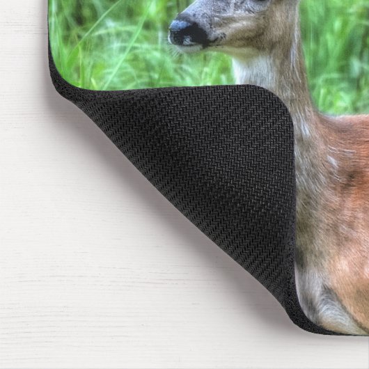 Mutter Hirsche auf Ranch Wildlife Foto Mousepad (Ecke)