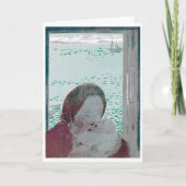 Mutter Holding Baby, Maurice Denis Karte (Vorderseite)