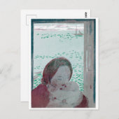 Mutter Holding Baby, Maurice Denis Postkarte (Vorne/Hinten)