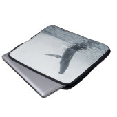 Mutter Humpback Whale Laptopschutzhülle (Vorne Knopf)