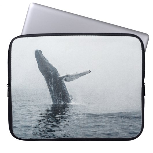 Mutter Humpback Whale Laptopschutzhülle (Vorderseite)
