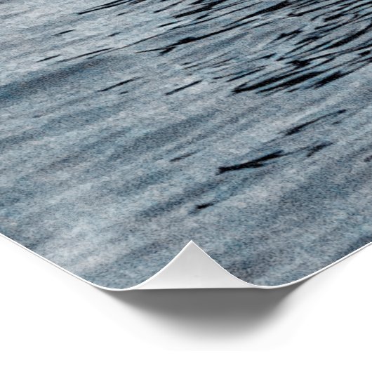 Mutter Humpback Whale Poster (Ecke)