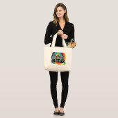 Mutter Hustler Tote Bag Jumbo Stoffbeutel (Vorderseite (Model))