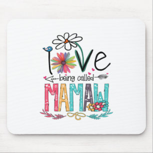 Mutter I Liebe, genannt Mamaw Sonnenblume Mousepad