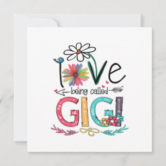 Mutter I Liebe wird als Gigi Sonnenblume Geburtsta Einladung