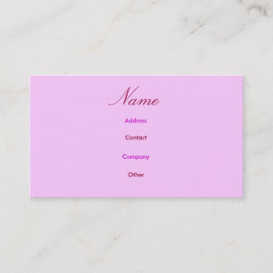 Mutter I Visitenkarte