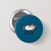 Mutter, ich bin aber nur Haut und Knochen Lustige Button (Vorne & Hinten)