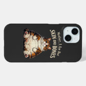 Mutter, ich bin doch nur Haut und Knochen – Lustig Case-Mate iPhone Hülle (Rückseite (Horizontal))