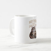Mutter, ich bin doch nur Haut und Knochen – Lustig Kaffeetasse (Vorderseite Links)