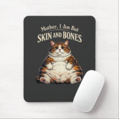 Mutter, ich bin doch nur Haut und Knochen – Lustig Mousepad (Mit Mouse)