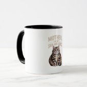 Mutter, ich bin doch nur Haut und Knochen – Lustig Tasse (Vorderseite Links)