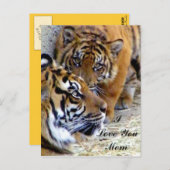 Mutter, ich Liebe dir Mama_ Postkarte (Vorne/Hinten)