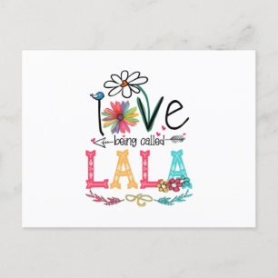 Mutter, ich liebe es, Lala Sonnenblume Geburtstag Postkarte