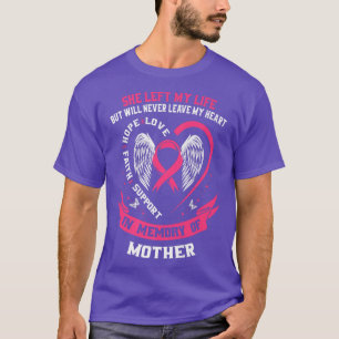 Mutter im Gedächtnis meiner Mama Brustkrebs Bewuss T-Shirt