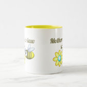 Mutter im Gesetz, um Zwei-Tonen-Kaffee-Tasse Zweifarbige Tasse (Mittel)