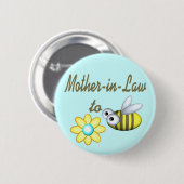 Mutter im Gesetz zu sein Button (Vorne & Hinten)