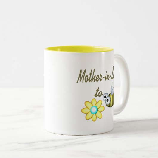 Mutter im Gesetz zu sein Zweifarbige Tasse (VorderseiteRechts)