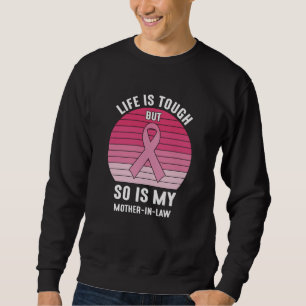 Mutter im Jura, die Brustkrebs spendet Sweatshirt