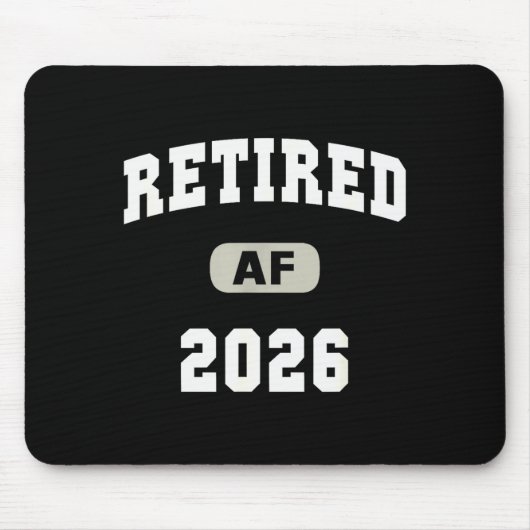 Mutter im Ruhestand Ab 2026 Mutter Kreuzfahrt Mutt Mousepad (Vorne)