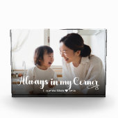 Mutter - immer in meiner Ecke - horizontal Fotoblock (Vorderseite)