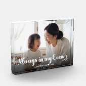 Mutter - immer in meiner Ecke - horizontal Fotoblock (Links)