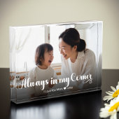 Mutter - immer in meiner Ecke - horizontal Fotoblock