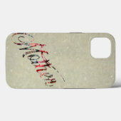 Mutter, in einem Wort Case-Mate iPhone Hülle (Rückseite (Horizontal))