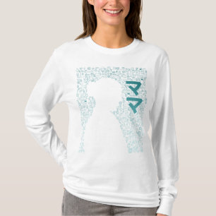 Mutter in japanischem T - Shirt (Katakana)