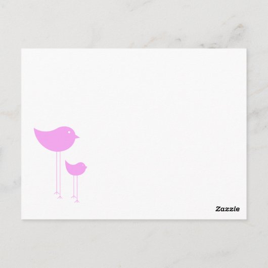 Mutter in verschiedenen Sprachen Postkarte (Rückseite)