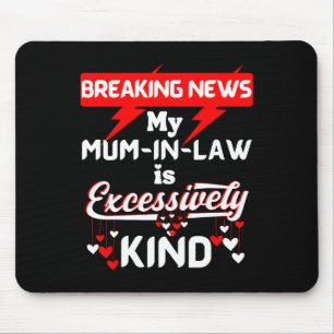 Mutter Inlaw Xmas Geburtstagsseetauchter zur Mama  Mousepad