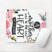 Mutter ist das Herz eines Zuhause-Geschenks, Mama Mousepad (Mit Mouse)