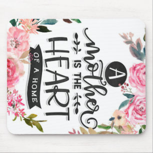 Mutter ist das Herz eines Zuhause-Geschenks, Mama Mousepad