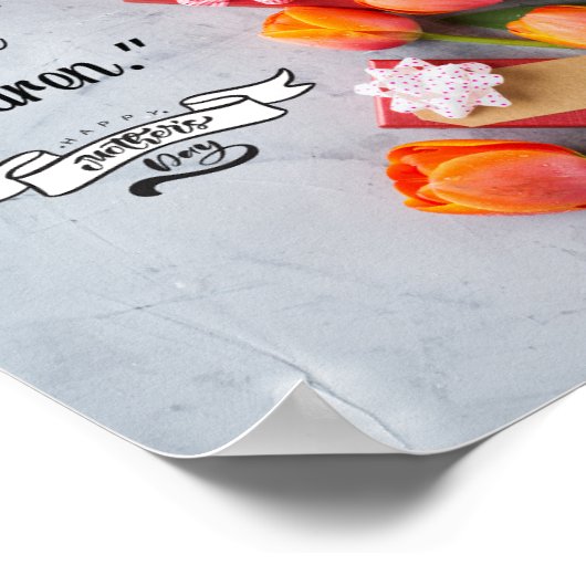 Mutter ist der Name Gottes in den Herzen der Kinde Poster (Ecke)