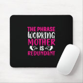 Mutter ist die Formulierung einer arbeitenden Mutt Mousepad (Mit Mouse)