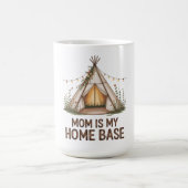 Mutter ist meine Heimatbasis Kaffeetasse (Mittel)