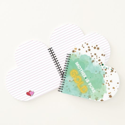 Mutter ist reines Gold Notizblock (Innenseite)